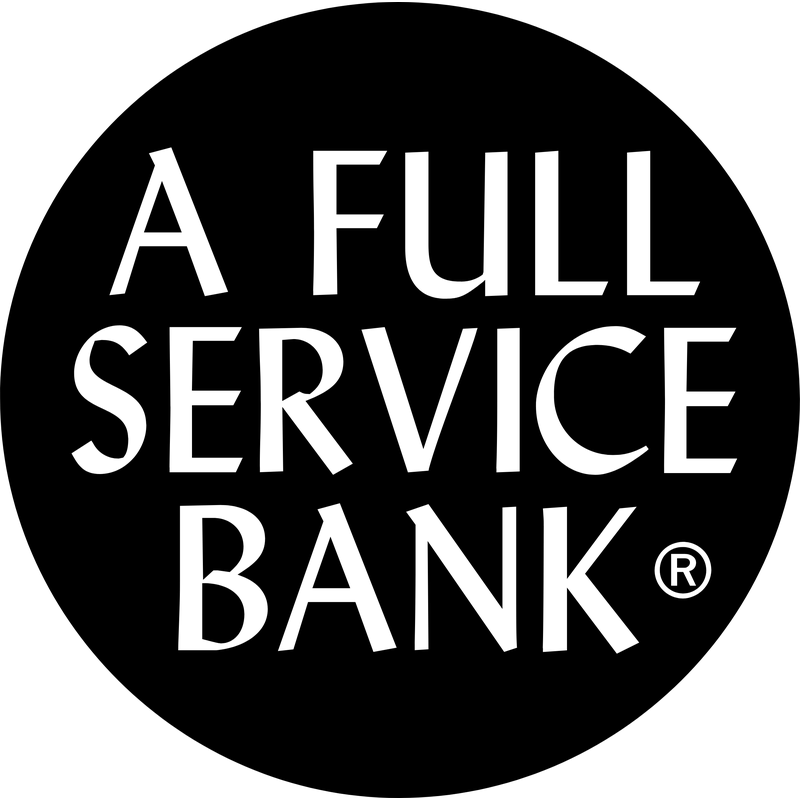 Full Service Bank Logo PNG Vector  PNG