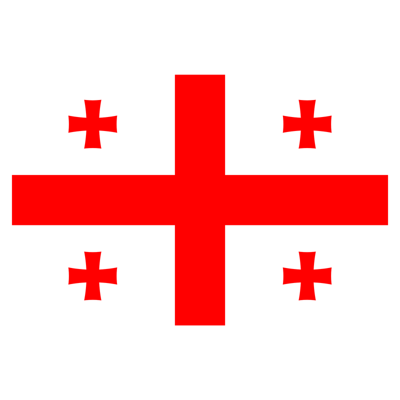 Flag Of Georgia Logo PNG Vector  PNG
