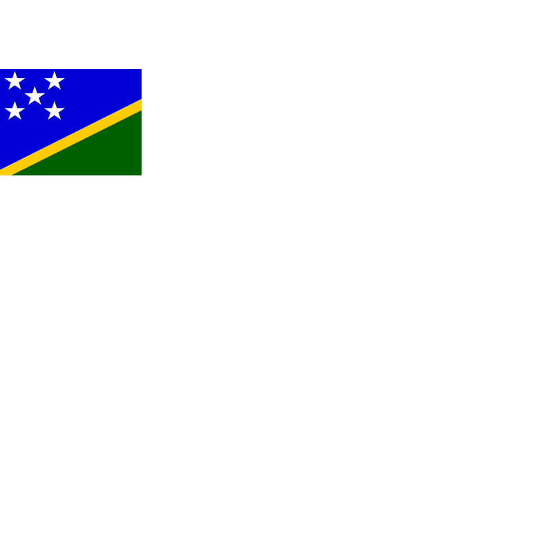 Flag Of Solomon Islands 标志 PNG Vector  PNG