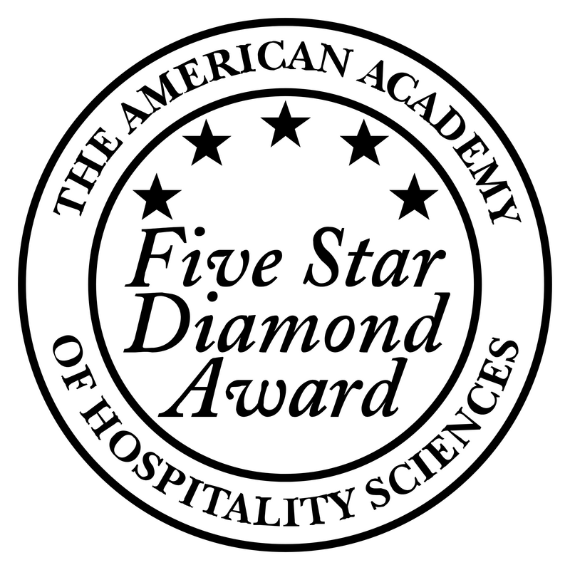 Five Star Diamond Award Logo PNG Vector  PNG