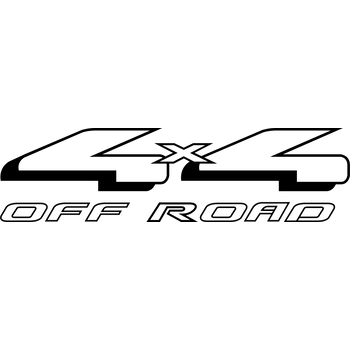 Ford 4x4 Off Road Logo PNG Transparent