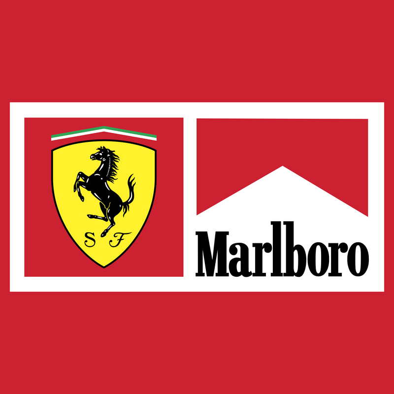 Ferrari Marlboro Team Logo PNG Vector  PNG