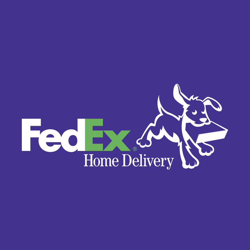 Fedex Home Delivery 标志 PNG Vector  PNG