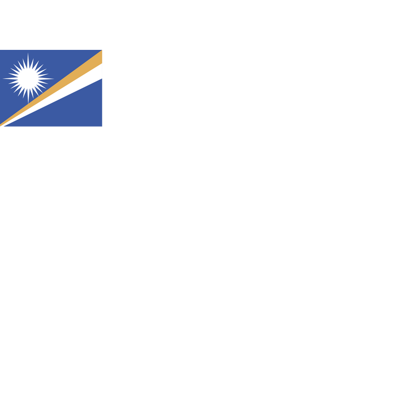 Flag Of Marshall Islands  PNG Vector, Icon