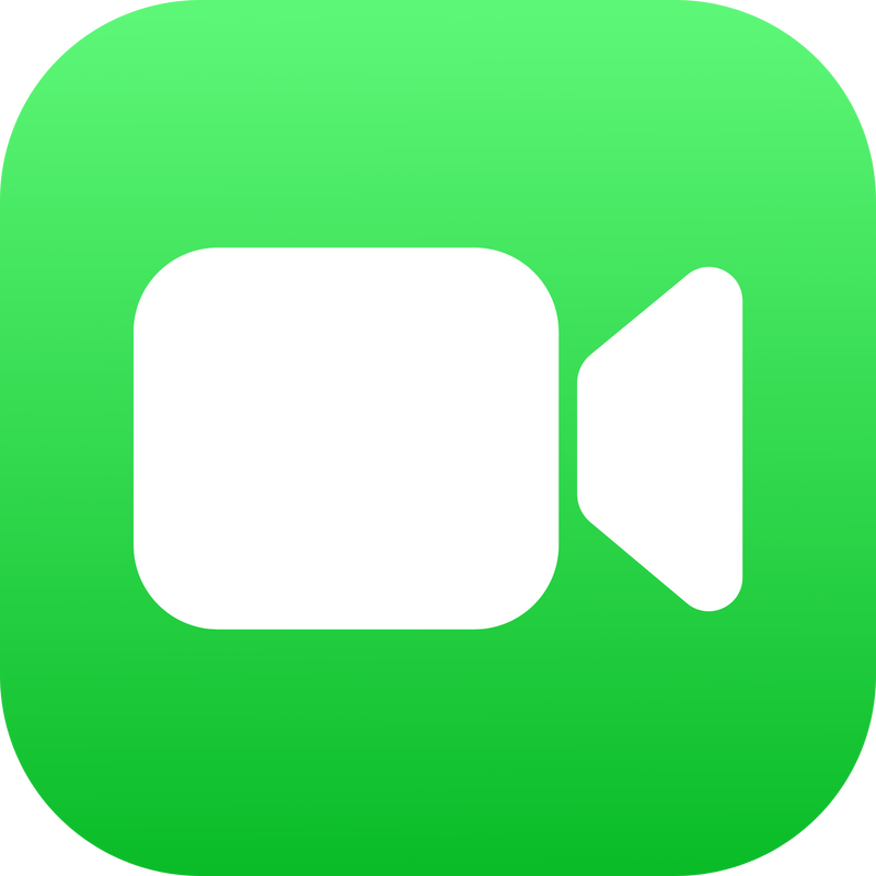 FaceTime iOS Logo PNG Vector  PNG
