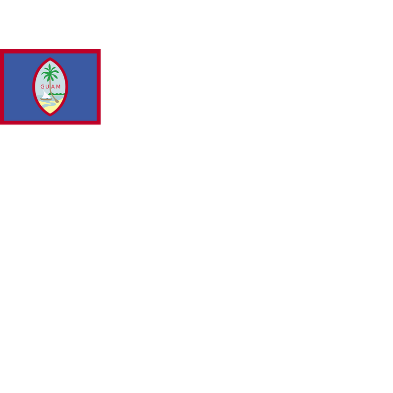 Flag Of Guam Logo PNG Vector  PNG