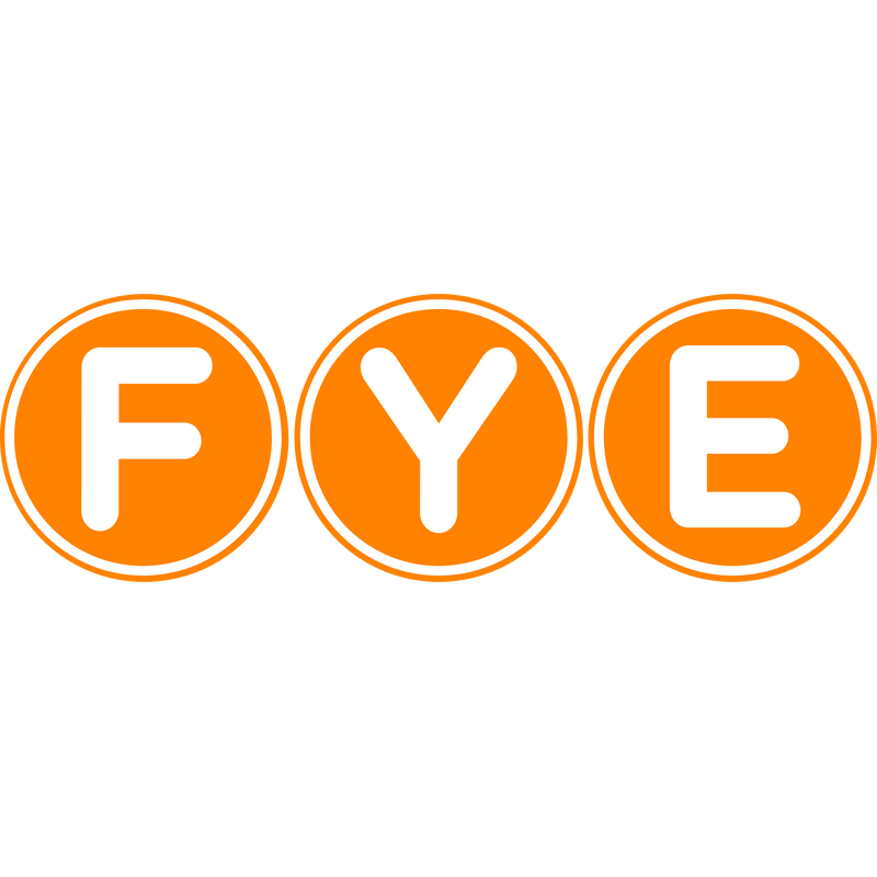 For Your Entertainment (FYE) 标志 PNG 矢量、图标