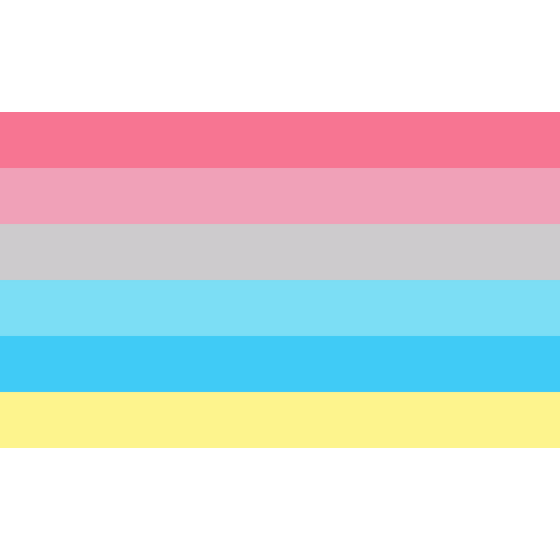Genderflux Pride Flag โลโก้ PNG Vector  PNG