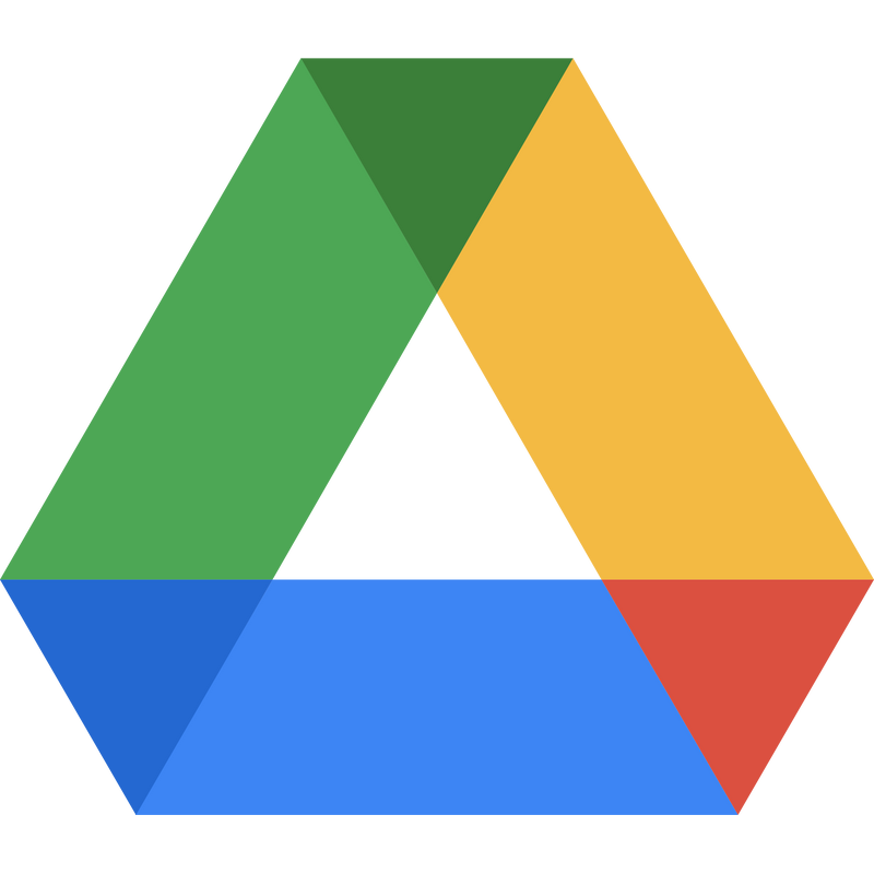 Google Drive 2020 Logo PNG Vector, Ikon