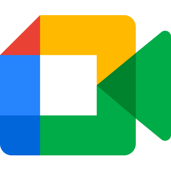 Google Meet Icon Logo PNG Transparent