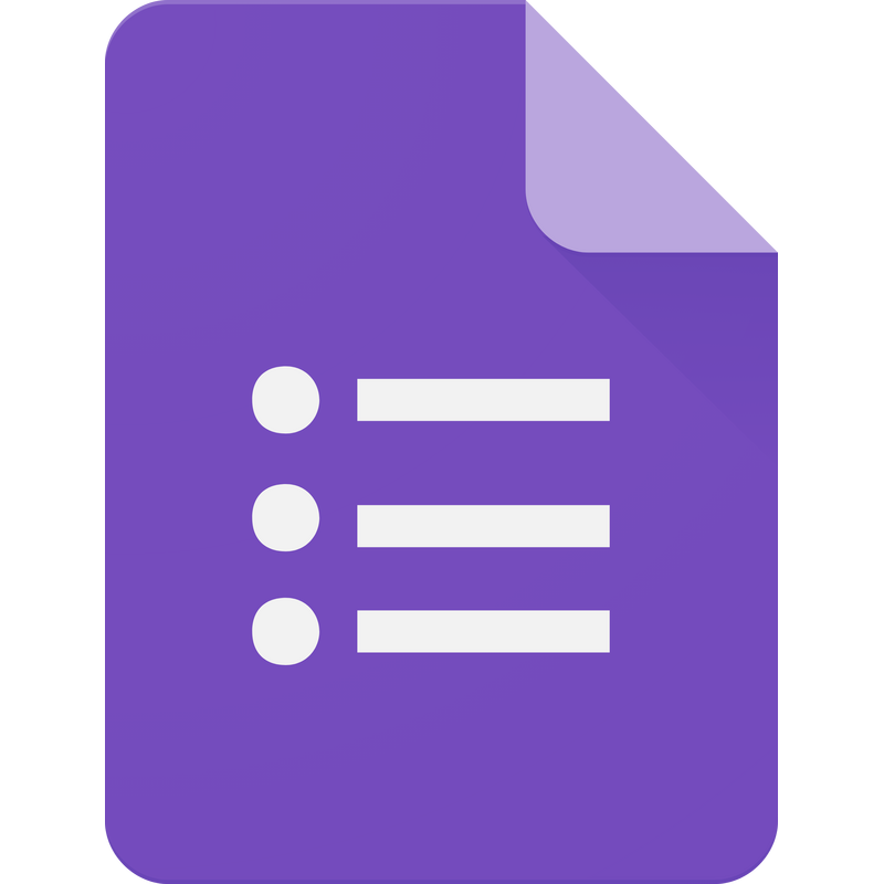 Google Forms Logo PNG Vector, Icon Transparent