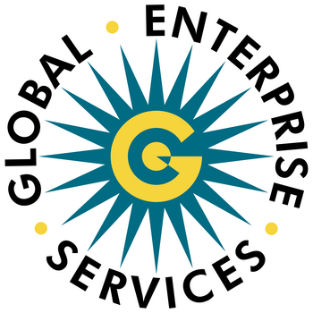 Globale Enterprise Services Logo PNG Átlátszó
