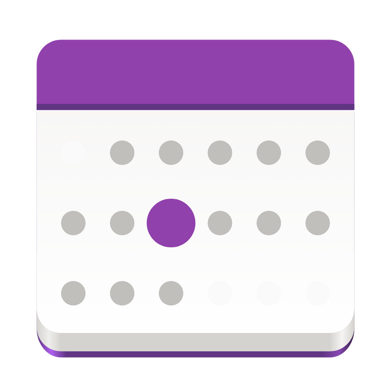 GNOME Calendar 로고 PNG Vector  PNG
