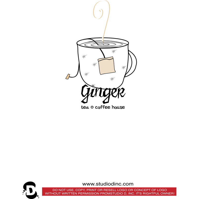 Ginger Logo PNG Vector  PNG
