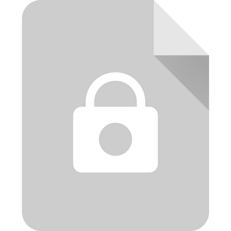 Google Locked Doc Logo PNG Vector  PNG
