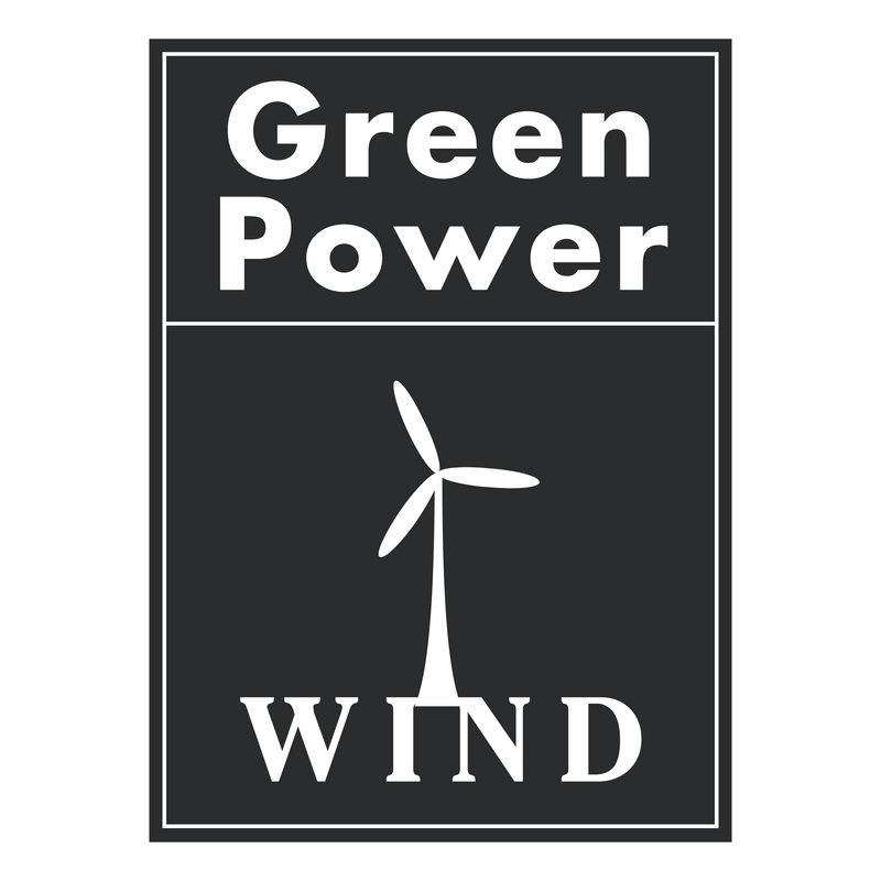 Green Power Wind Logo PNG Vector  PNG