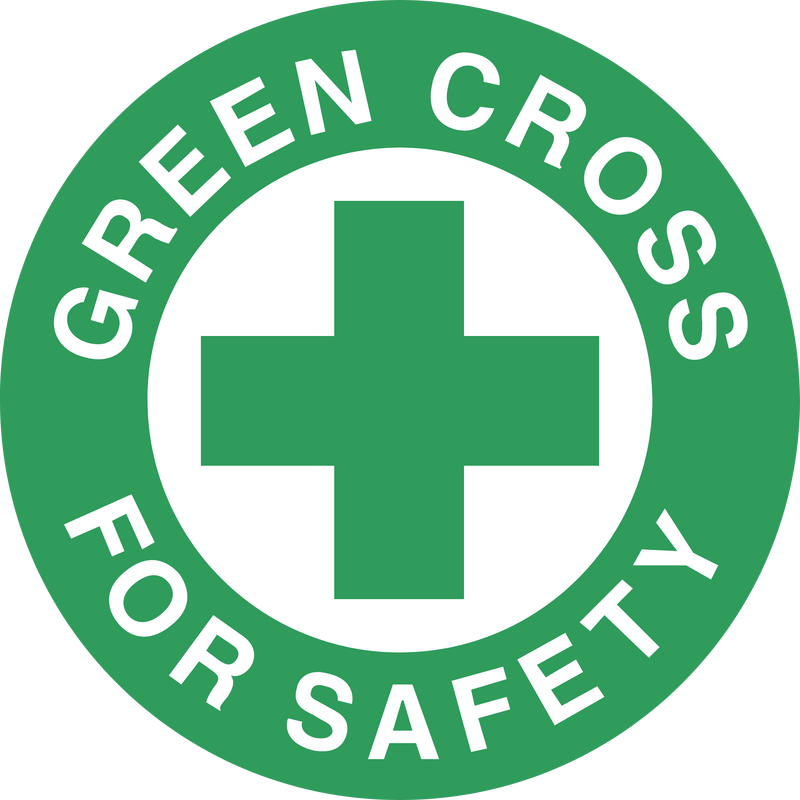Green Cross For Safety Logo PNG Vector  PNG