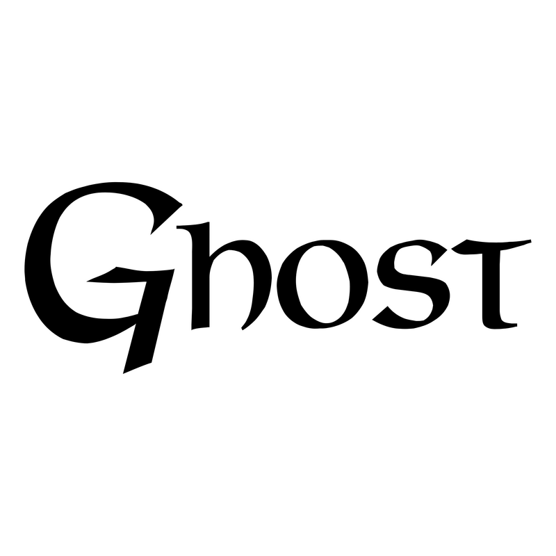Ghost Logotyp PNG Vector  PNG