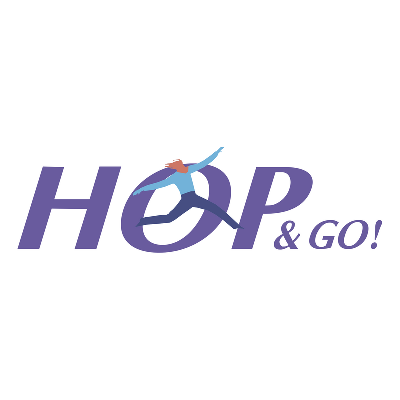 Hop & Go! Logo PNG Vector  PNG
