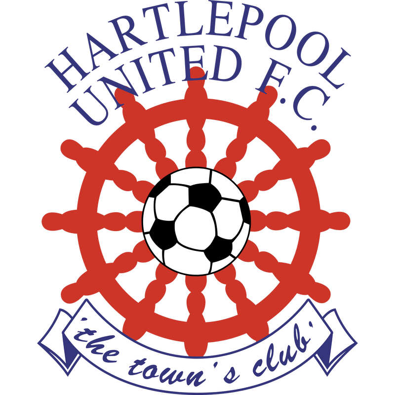 Hartlepool United F.C. Logo PNG Vector  PNG