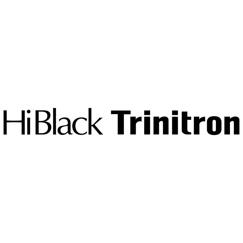 Hiblack Trinitron Logo PNG Vector  PNG