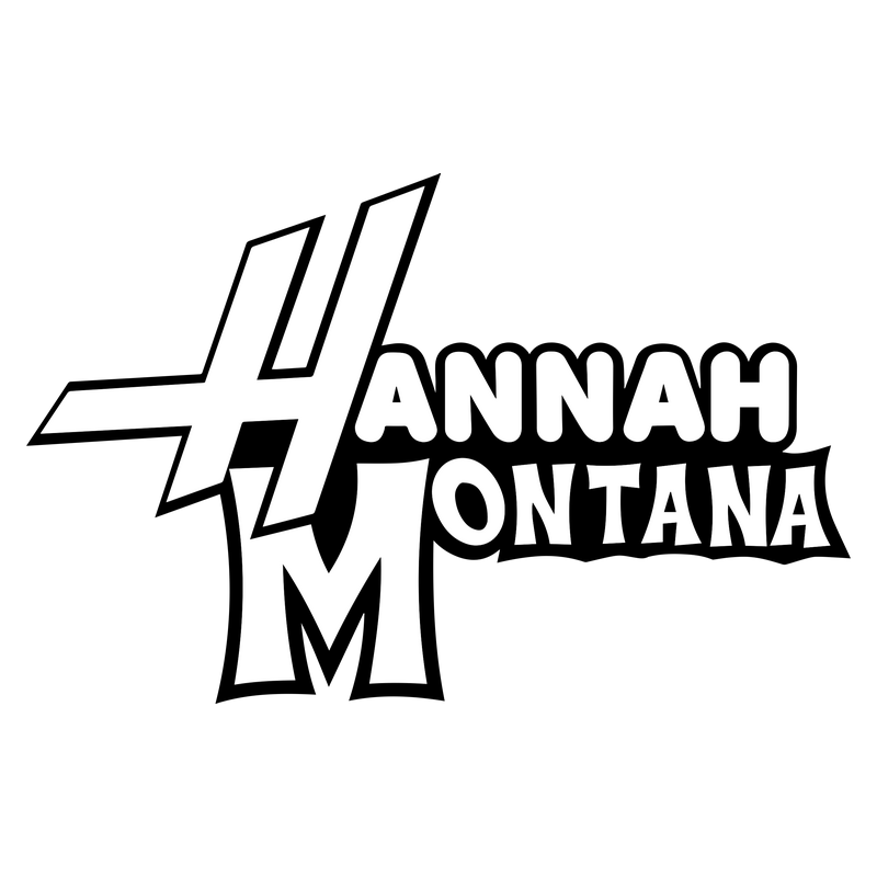 Hannah Montana Logo PNG Vector  PNG