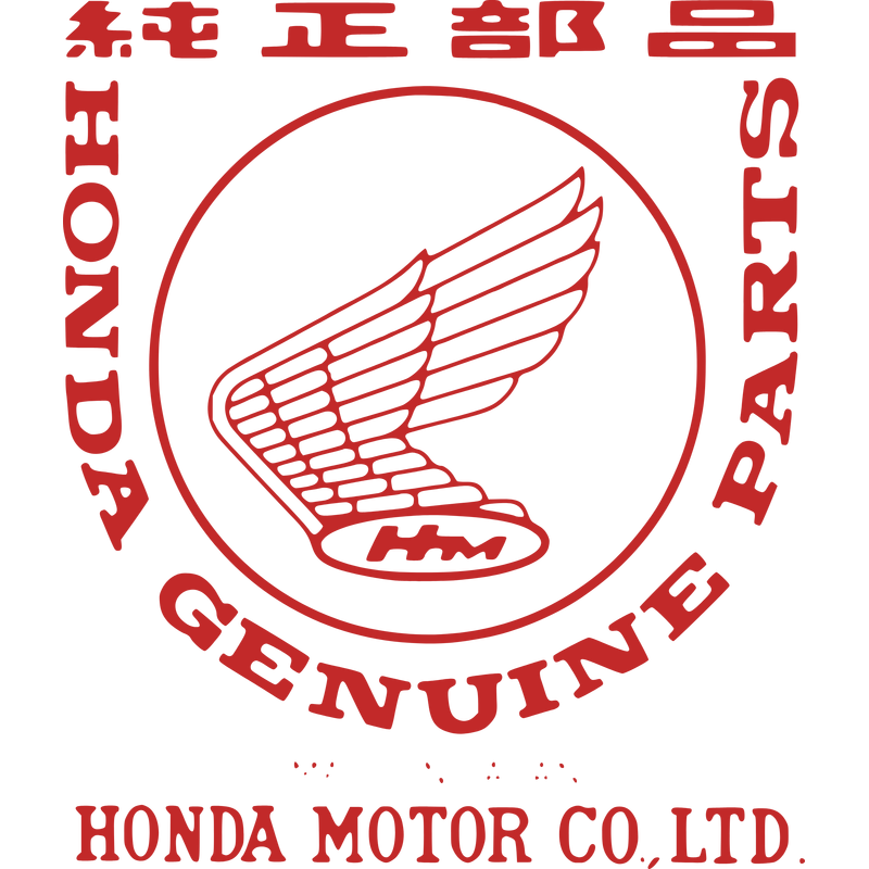 Honda Genuine Parts 标志 PNG Vector  PNG