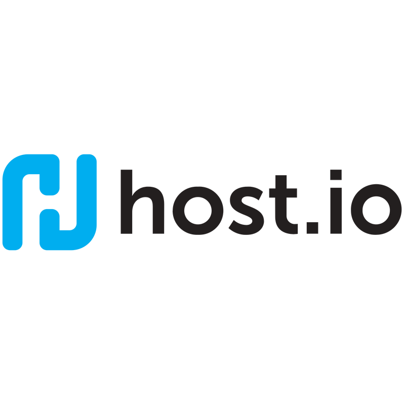Host.io 로고 PNG Vector  PNG