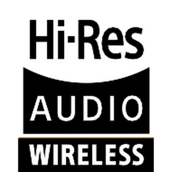 Hi-Res Audio Wireless Logo Vector svg