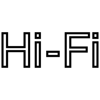 Hi Fi Logo PNG Transparan