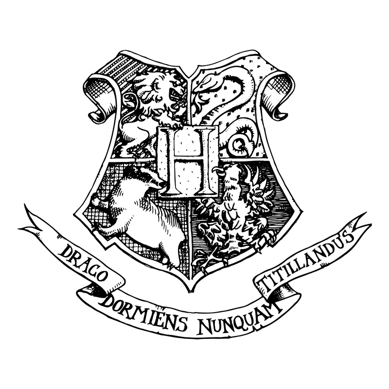 Hogwarts 标志 PNG Vector  PNG