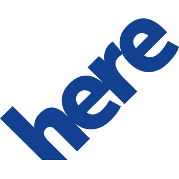 Here ロゴPNG透明