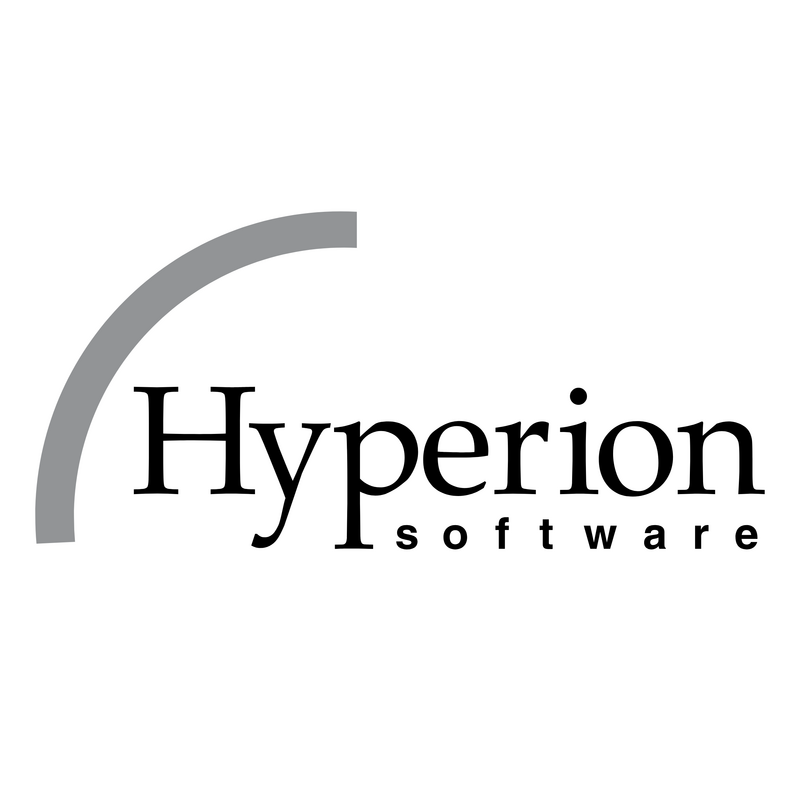 Hyperion Software Logo PNG Vector  PNG