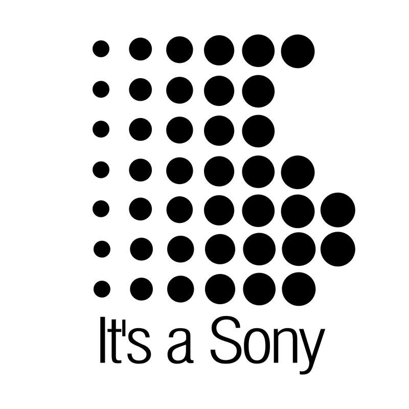 It&#039;s A Sony Logo PNG Vector  PNG