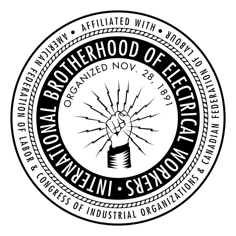 International Brotherhood Of Electrical Workers Logo PNG Vector  PNG