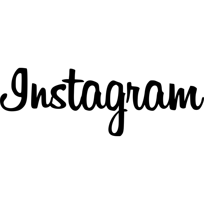 Instagram Black Logo PNG Vector  PNG