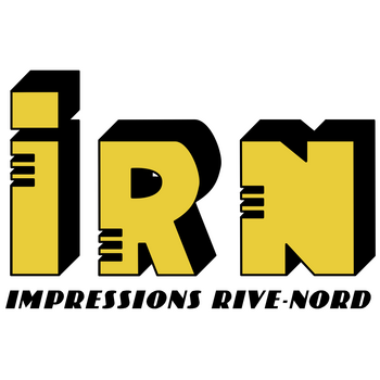 Impressions Rive Nord Logo PNG