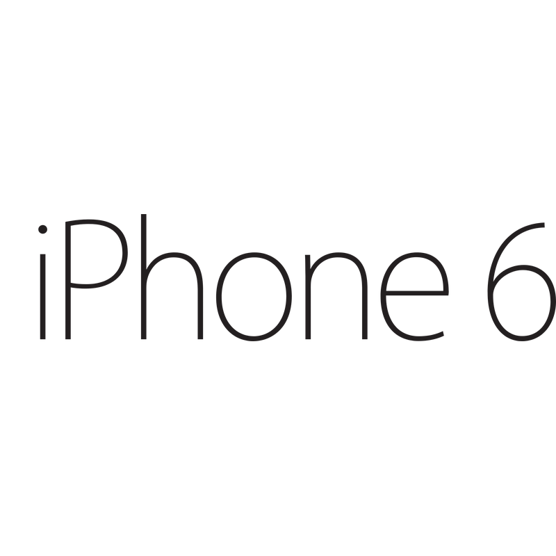Iphone 6 Logo PNG Vector  PNG