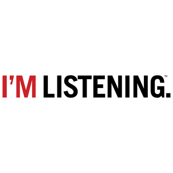 I'm Listening Logo PNG Průhledné