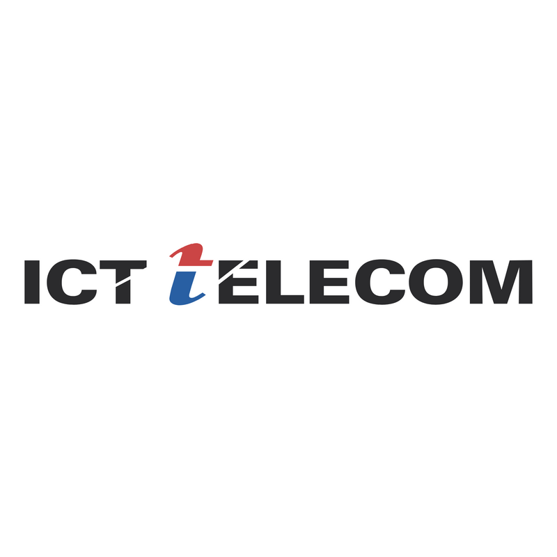 Ict Telecom Logotyp PNG Vector  PNG