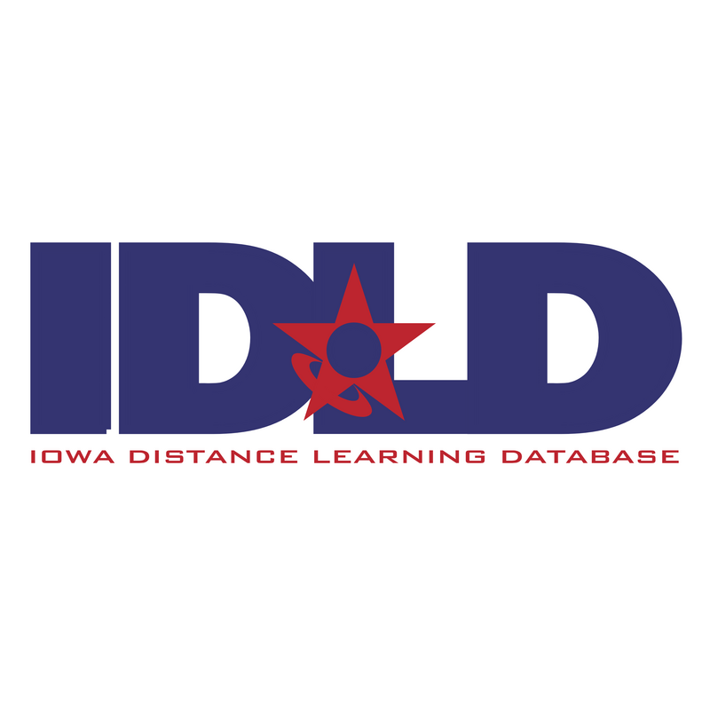 Iowa Distance Learning Database Logo PNG Vector, Ikon