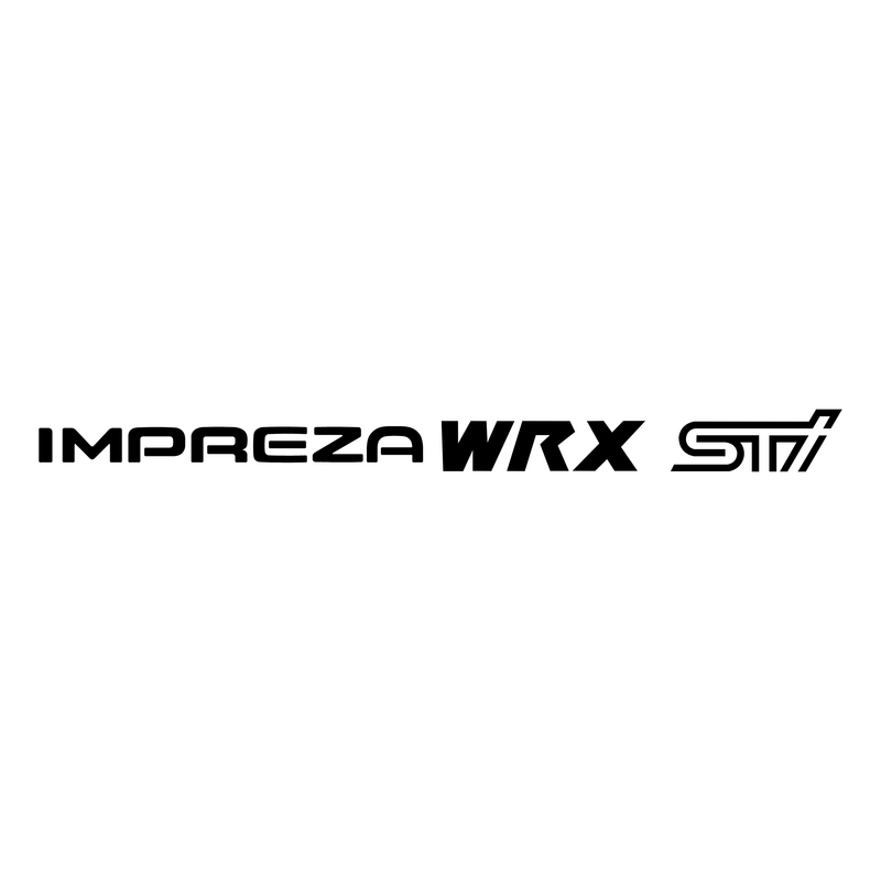 Impreza Wrx Sti ロゴ PNG Vector  PNG
