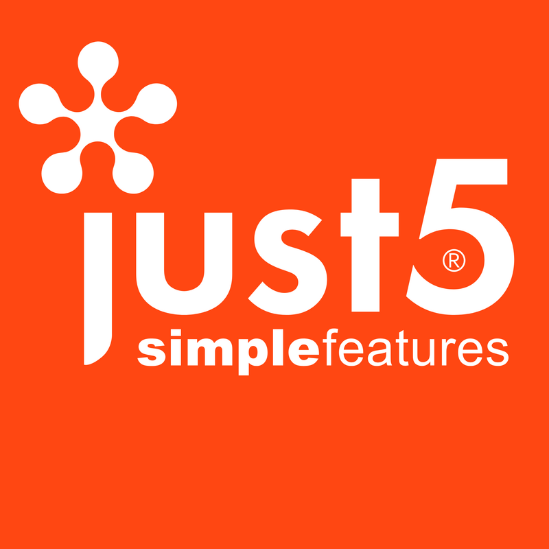 Just5 Logo PNG Vector, Ikona