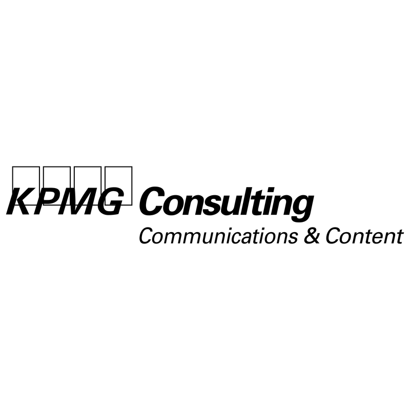 Kpmg Consulting 로고 PNG Vector  PNG