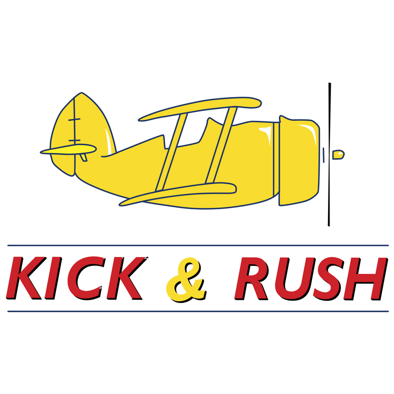 Kick & Rush Logo PNG Vector, Icon