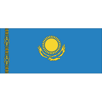 Flag of Kazakhstan Logo PNG