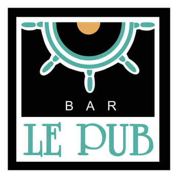 Le Pub Logo PNG