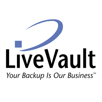 LiveVault 로고 PNG