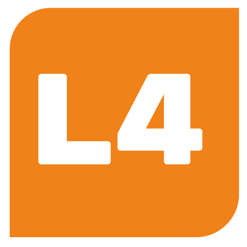 Línea 4 del Tren Eléctrico Urbano de Guadalajara Logo svg