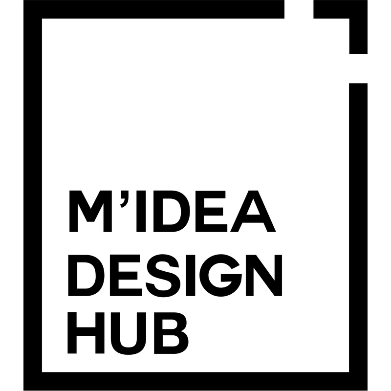 M&#039;idea Design Hub Logo PNG Vector  PNG